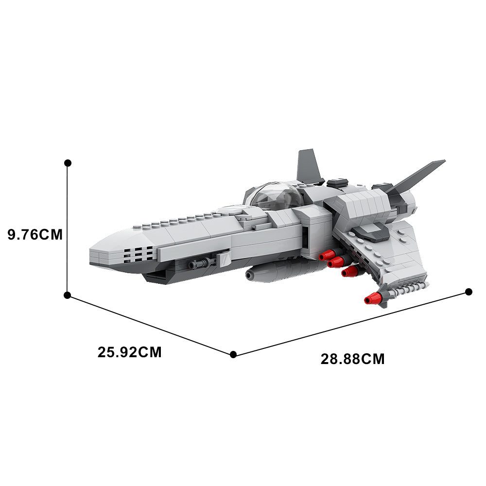 caprican viper building set | battlestar galactica | moc-127820 - 3