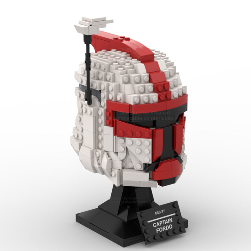 captain fordo helmet building set | star wars | moc-86835 - 2