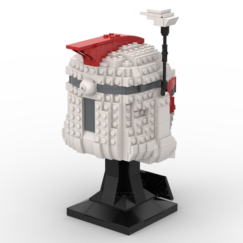 captain fordo helmet building set | star wars | moc-86835 - 3