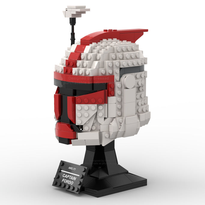 captain fordo helmet building set | star wars | moc-86835 - 4