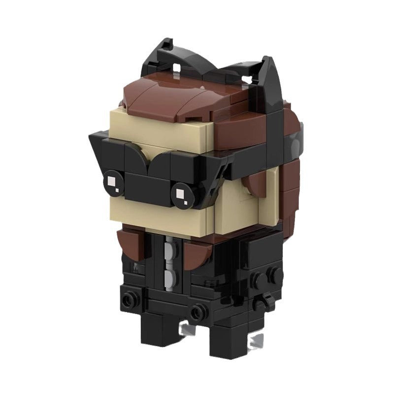catwoman brickheadz moc set | lego-compatible batman moc - 4