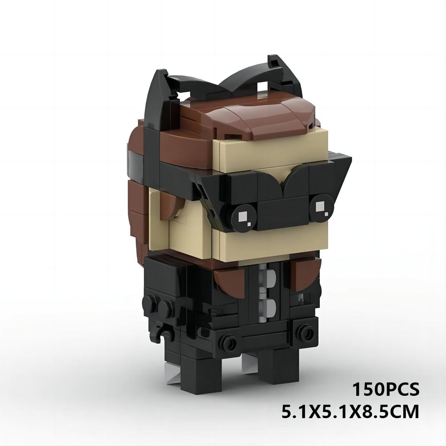 catwoman brickheadz moc set | lego-compatible batman moc - 5