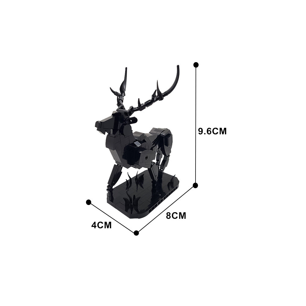 cervus elaphus building set | moc-143040 - 4