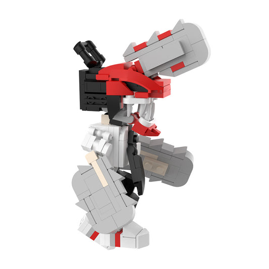 chainsaw man anime moc building blocks set - 1