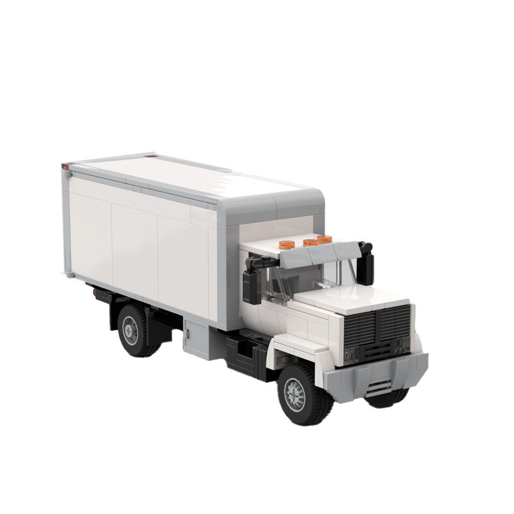 chevrolet kodiak c70 boxtruck building set | moc-67214 - 3