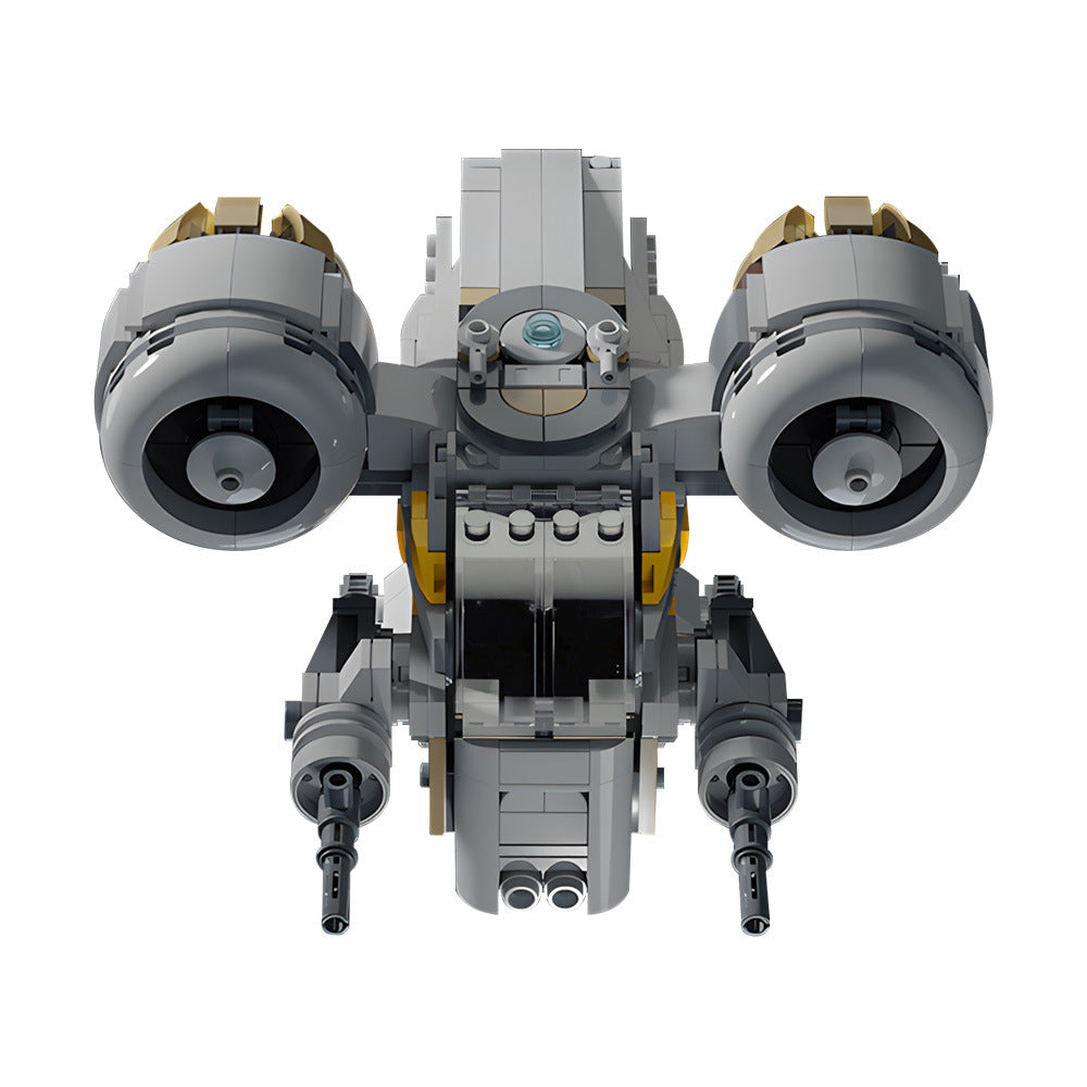chibi razor crest building set | moc-207735 - 3