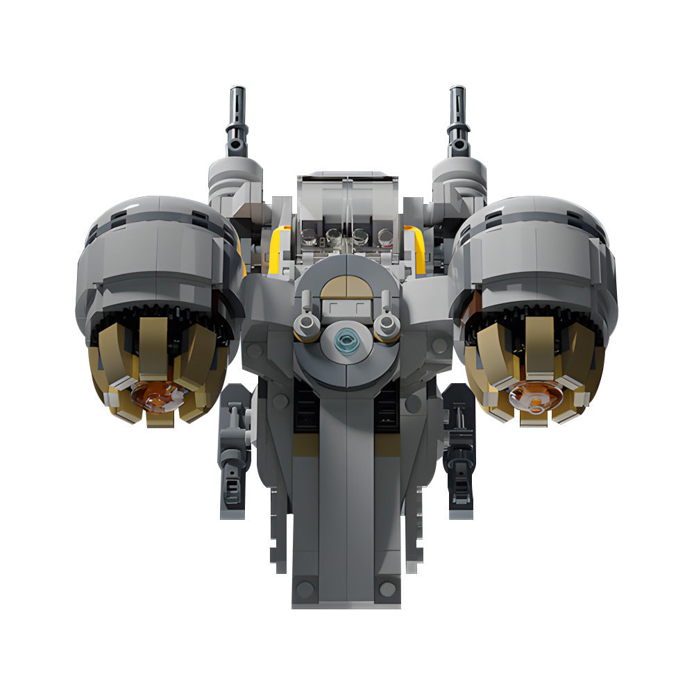 chibi razor crest building set | moc-207735 - 5