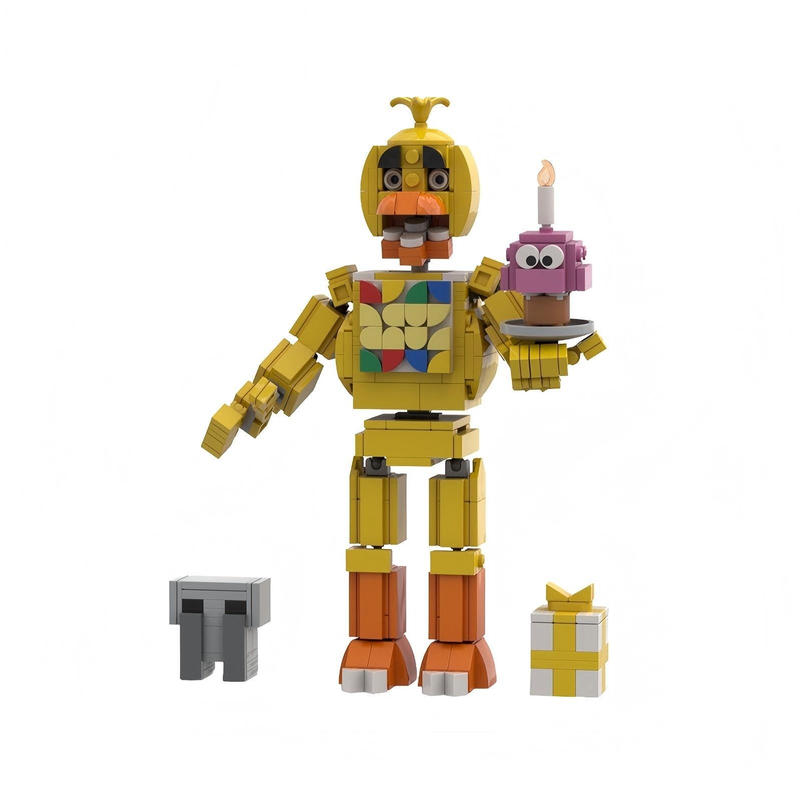 chica the chicken building set | five nights at freddy's | moc-228132 - 1