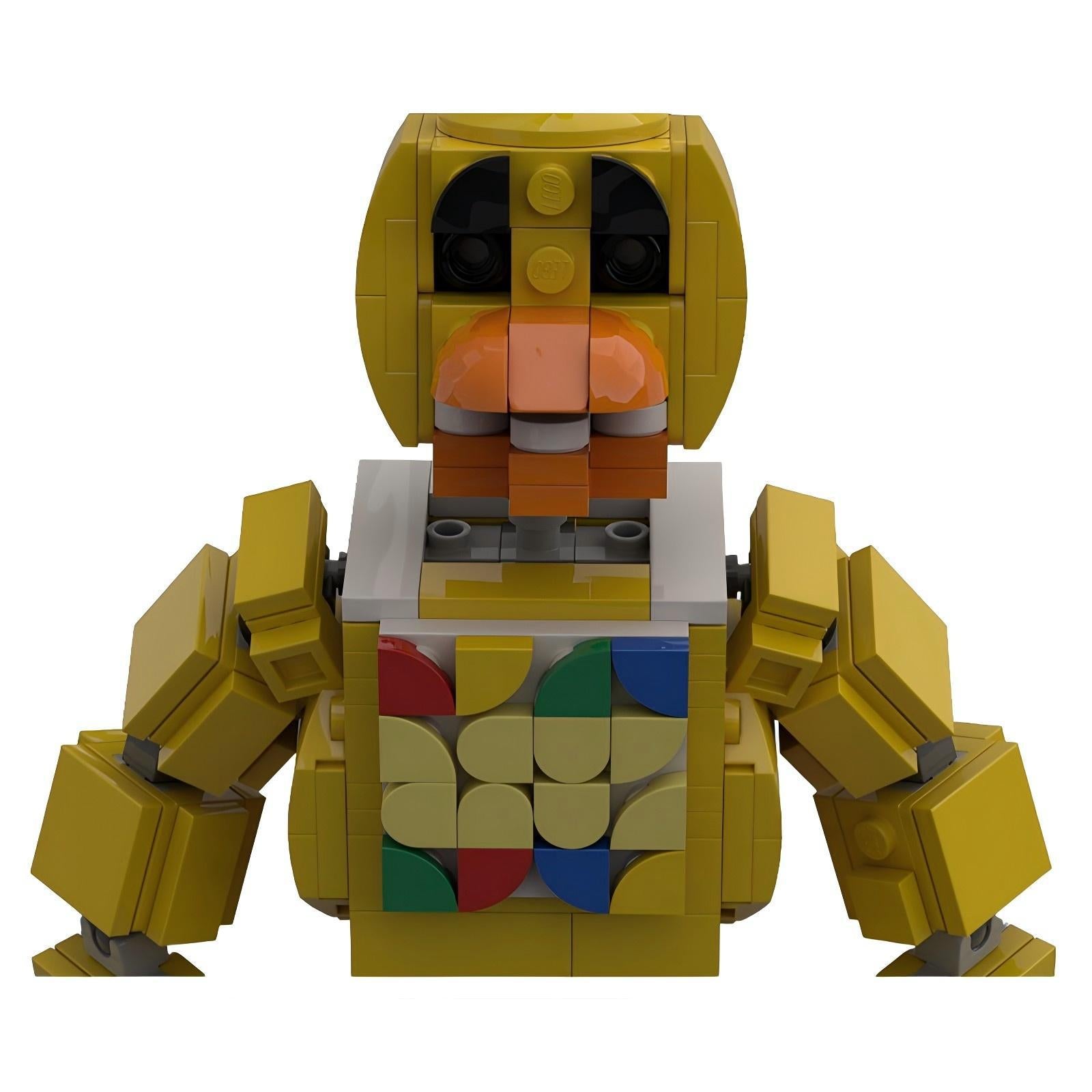 chica the chicken building set | five nights at freddy's | moc-228132 - 4