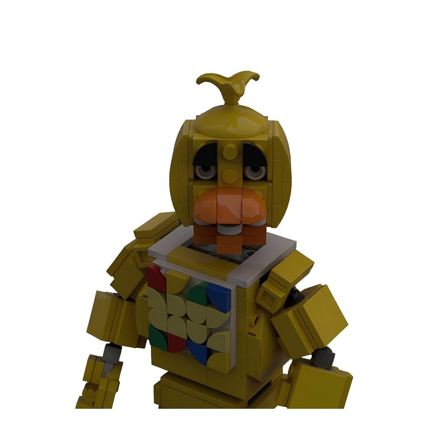 chica the chicken building set | five nights at freddy's | moc-228132 - 5