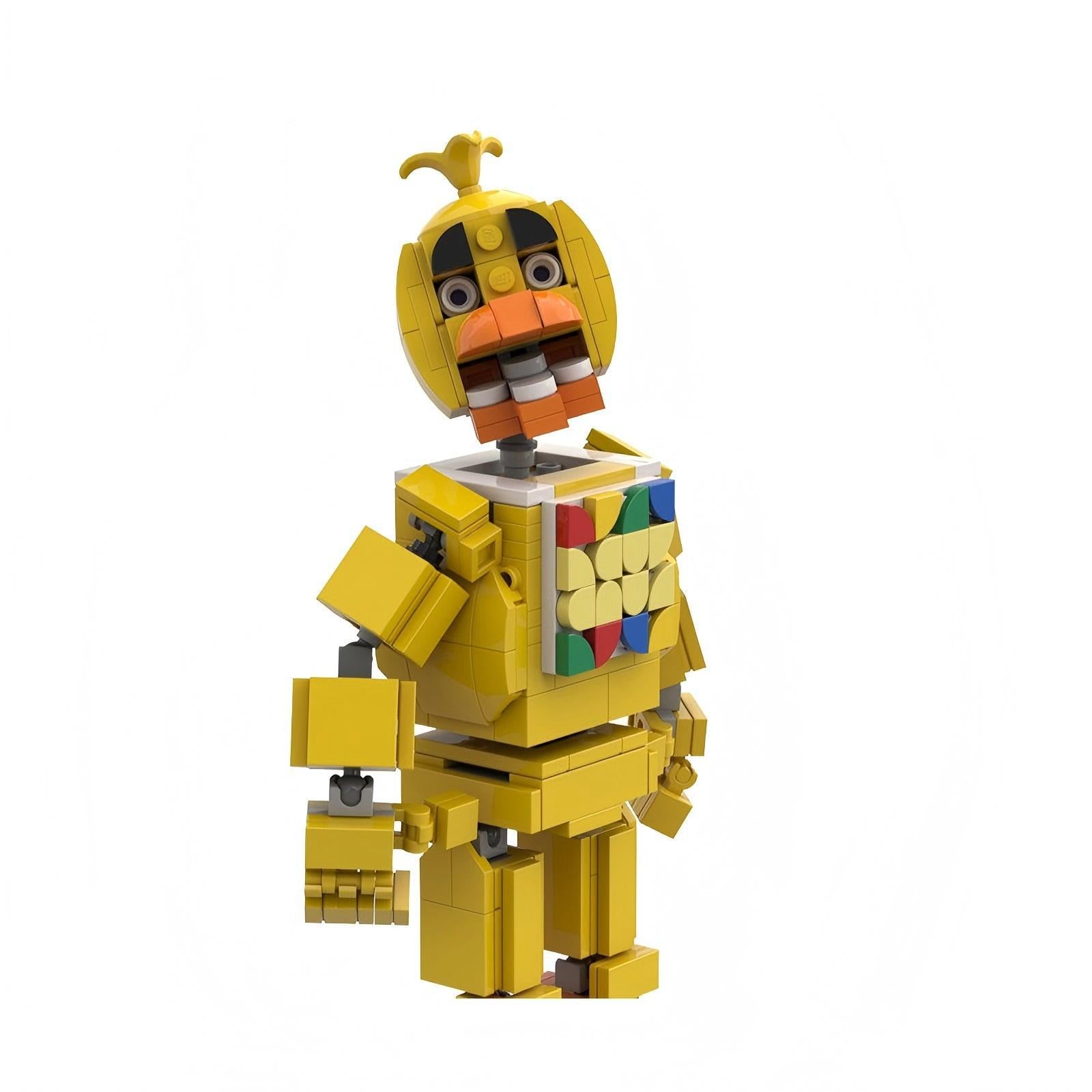 chica the chicken building set | five nights at freddy's | moc-228132 - 6