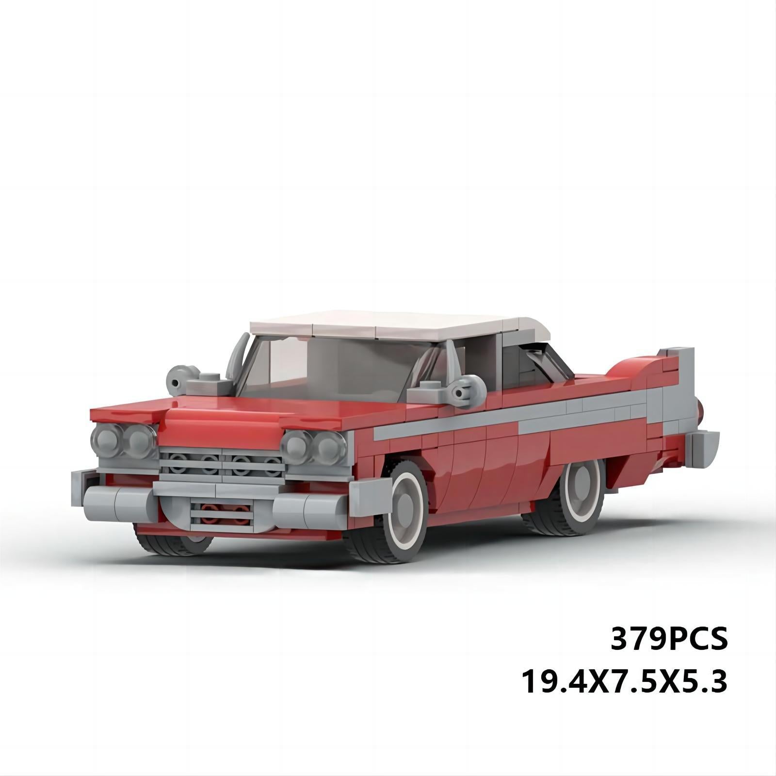 christine 1958 plymouth fury building set | moc-79879 - 4