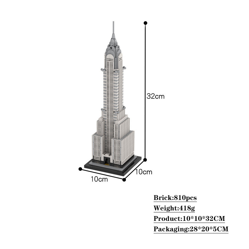 chrysler building | skyscraper building set | moc-30051 - 2