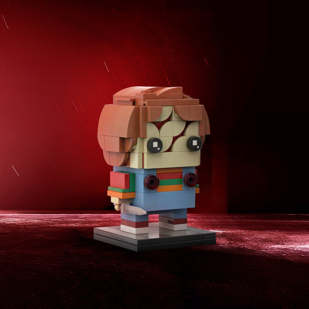 chucky brickheadz building set | moc-189322 - 1
