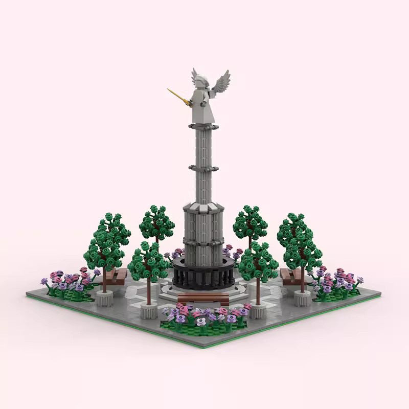 city square building set | moc-122393 - 1