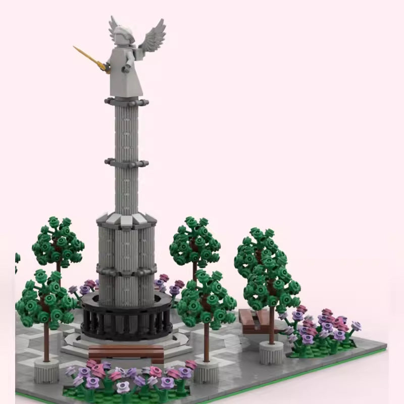 city square building set | moc-122393 - 2