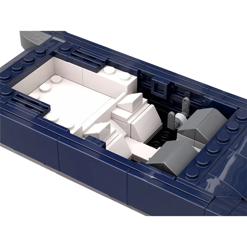 coruscant speeder building set | star wars | moc-122725 - 3