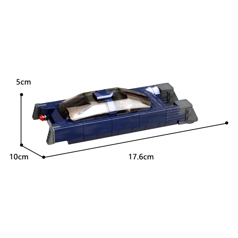 coruscant speeder building set | star wars | moc-122725 - 4