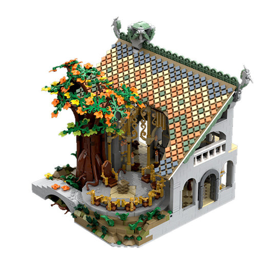 council of elrond rivendell building set | lotr | moc-175267 - 2