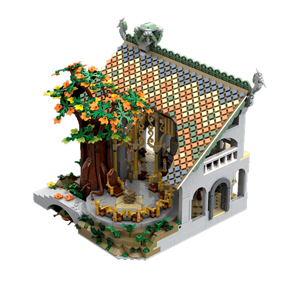 council of elrond rivendell building set | lotr | moc-175267 - 3