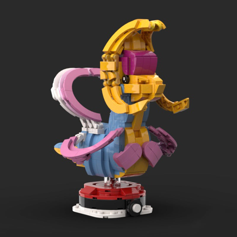 cresselia brickheadz building set | pokèmon | moc-111524 - 2