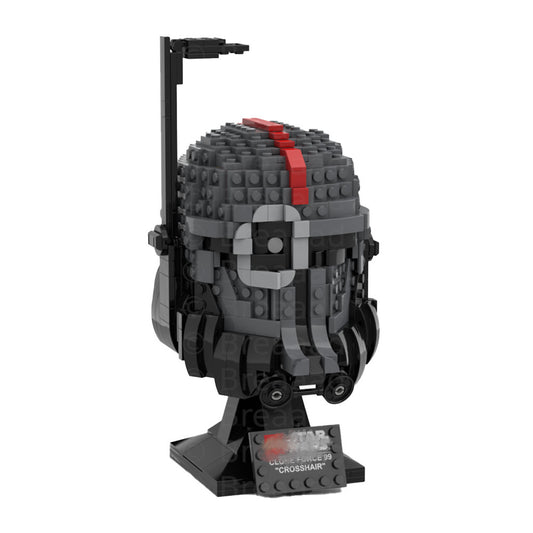 crosshair helmet  building set | star wars | moc-79958 - 1