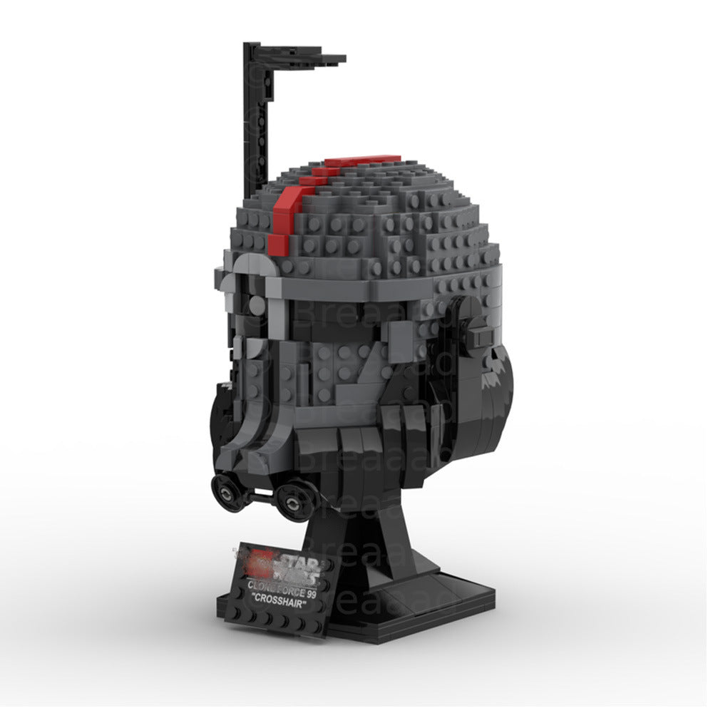 crosshair helmet  building set | star wars | moc-79958 - 2