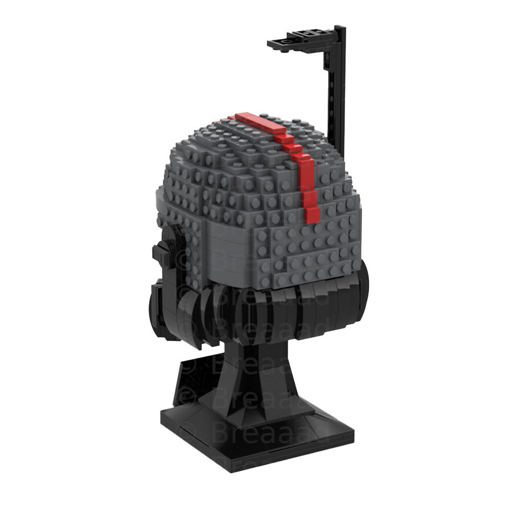 crosshair helmet  building set | star wars | moc-79958 - 3