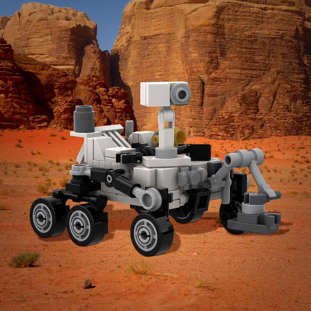 curiosity rover building set | 1:45 scale | moc-150447 - 1