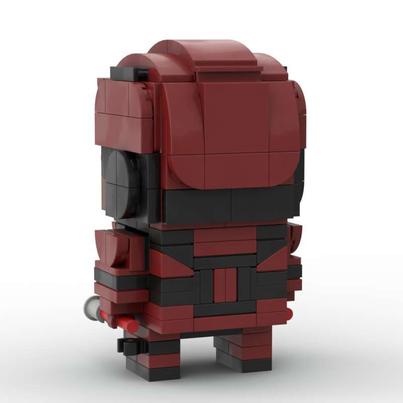 daredevil brickheadz building set | marvel | lego-compatible - 9