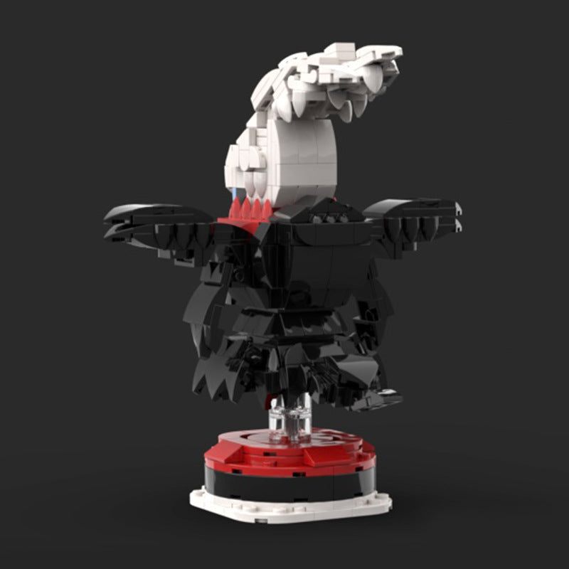 darkrai brickheadz building set | pokèmon | moc-111385 - 3