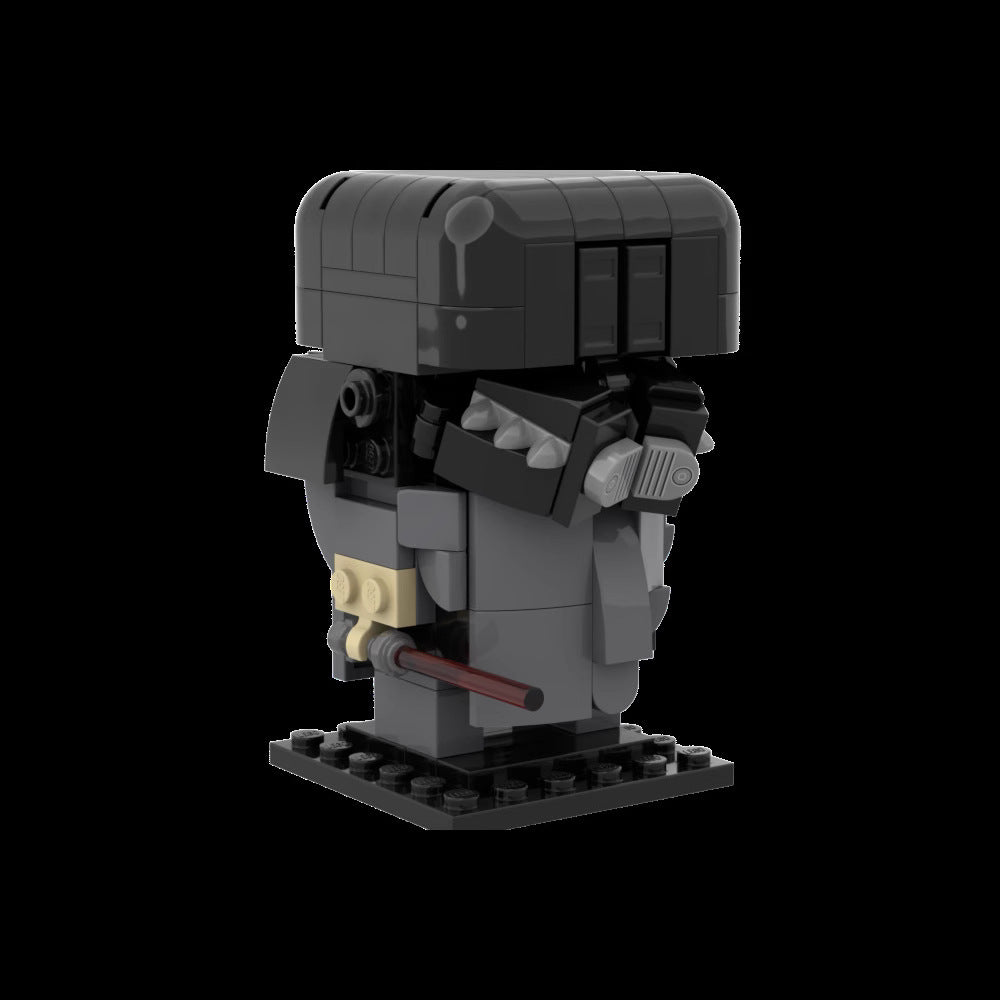 darth smilus/smylo ren brickheadz building set | star wars | moc-187104 - 2