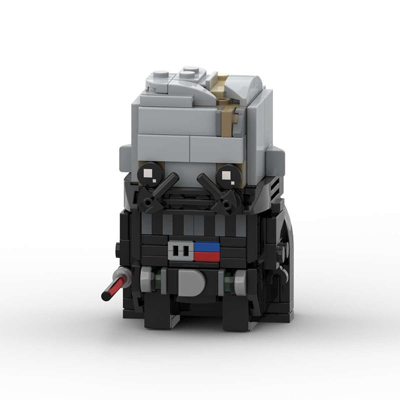 darth vader brickheadz moc set | star wars | lego-compatible - 2