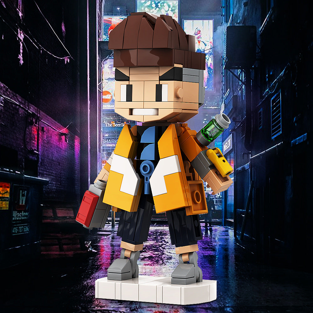 david martinez brickheadz bricks from cyberpunk edgerunners - 1