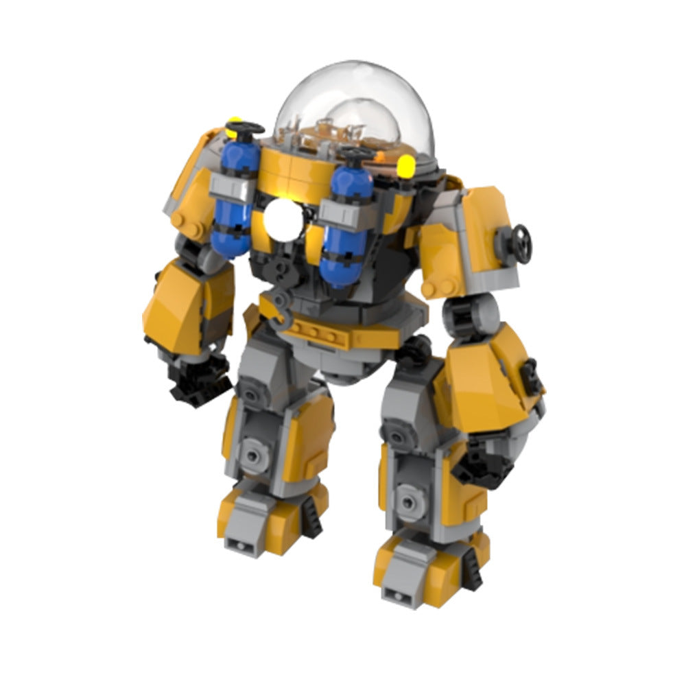 deep sea exo suit building set | moc-185889 - 3