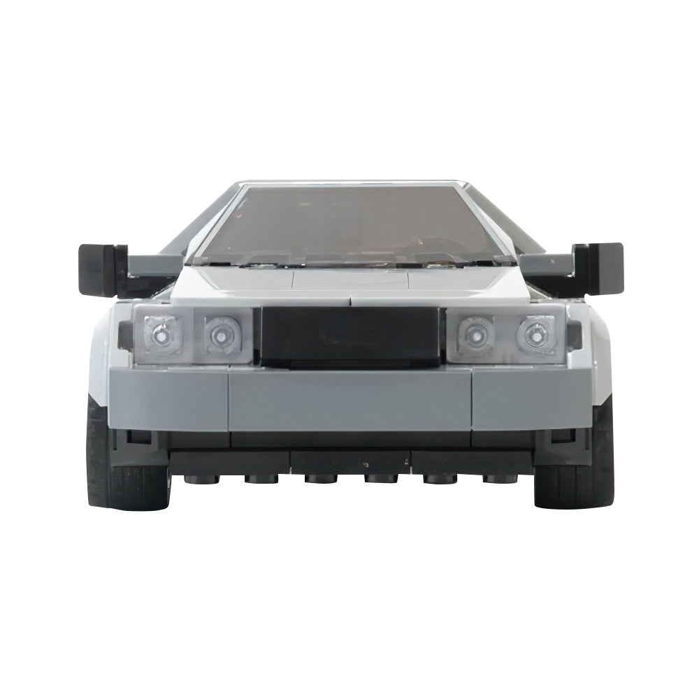 delorean dmc-12 time machine | back to the future | moc-121922 - 3