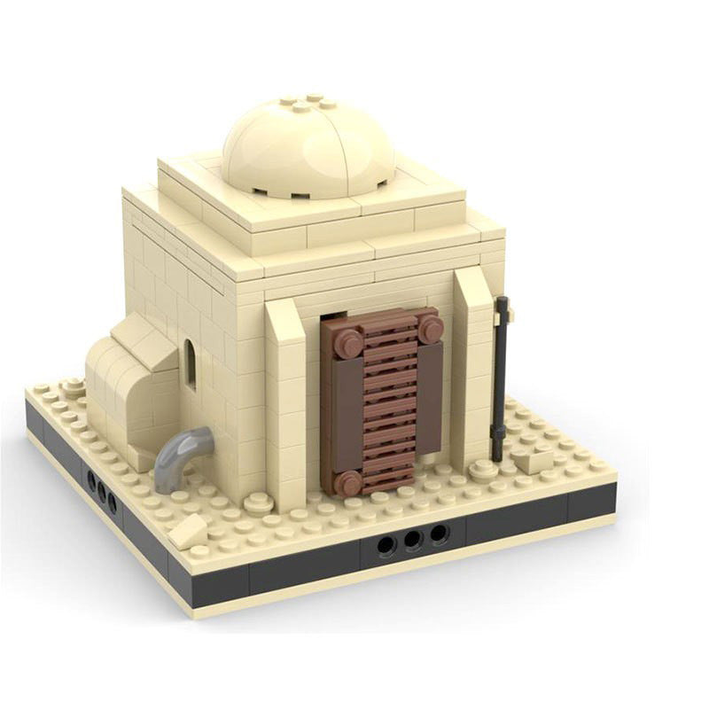 desert house building set | modular space desert village | moc-55012 - 4