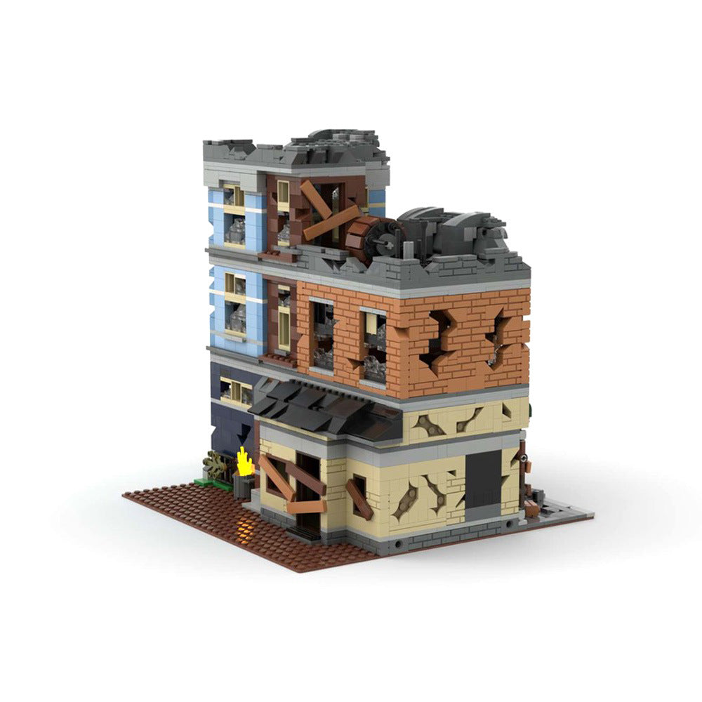 detective's office building set | apocalypse version | moc-73392 - 3