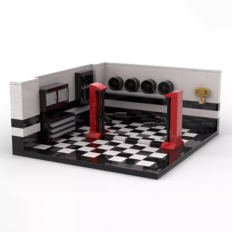 display garage for speed champions building set | moc-127308 - 1