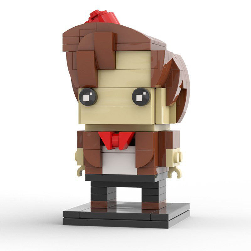 doctor who brickheadz building set | lego-compatible | 486 pcs - 2