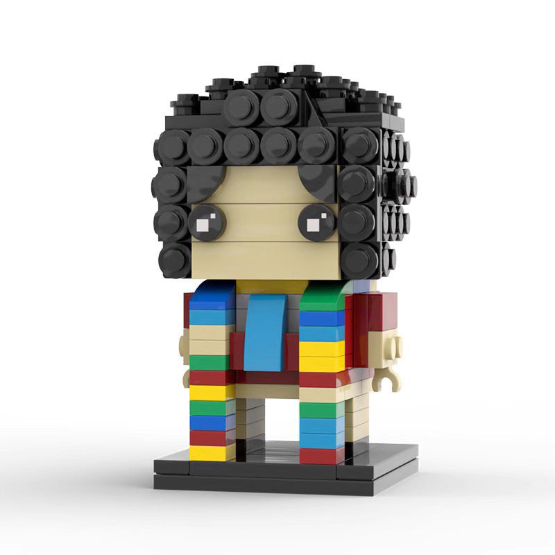doctor who brickheadz building set | lego-compatible | 486 pcs - 3