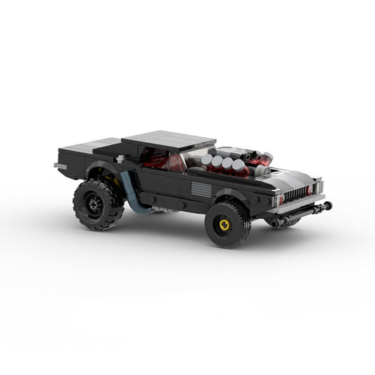 dodge charger cyberpunk building set | moc-70514 - 1