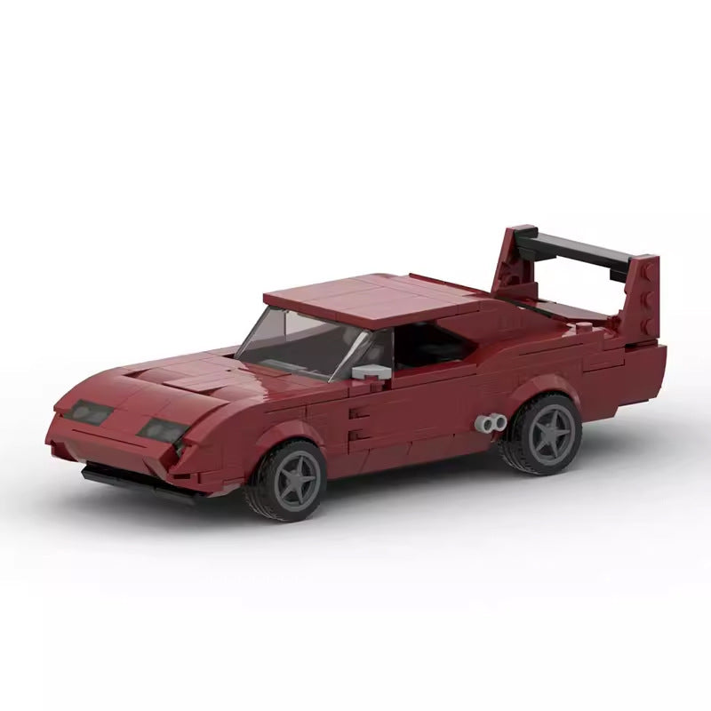 dodge charger daytona building set | fast & furious | moc-86045 - 1