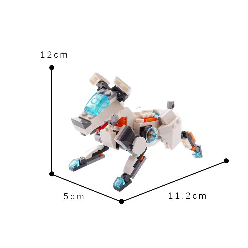 dog mech building set | moc-12226 - 2