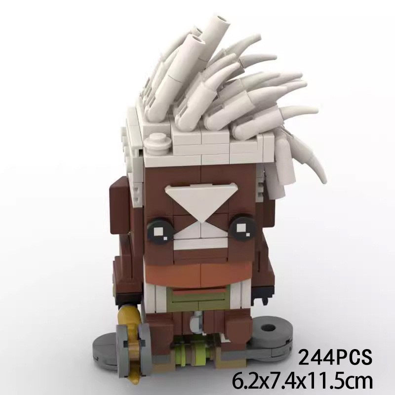 dr. strange brickheadz building set | moc-110655 - 2