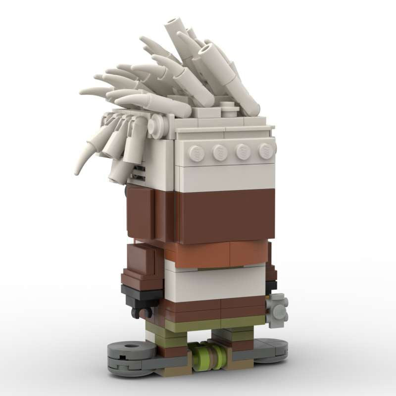 dr. strange brickheadz building set | moc-110655 - 4