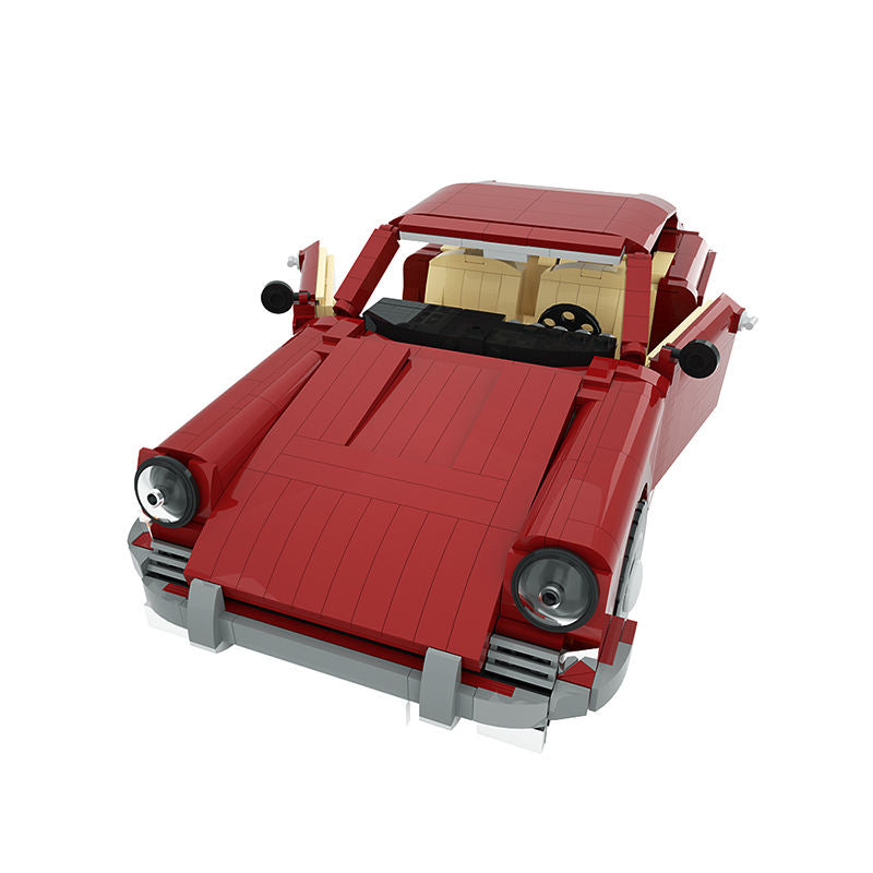 early porsche 911 carbuilding set| moc-26888 - 5