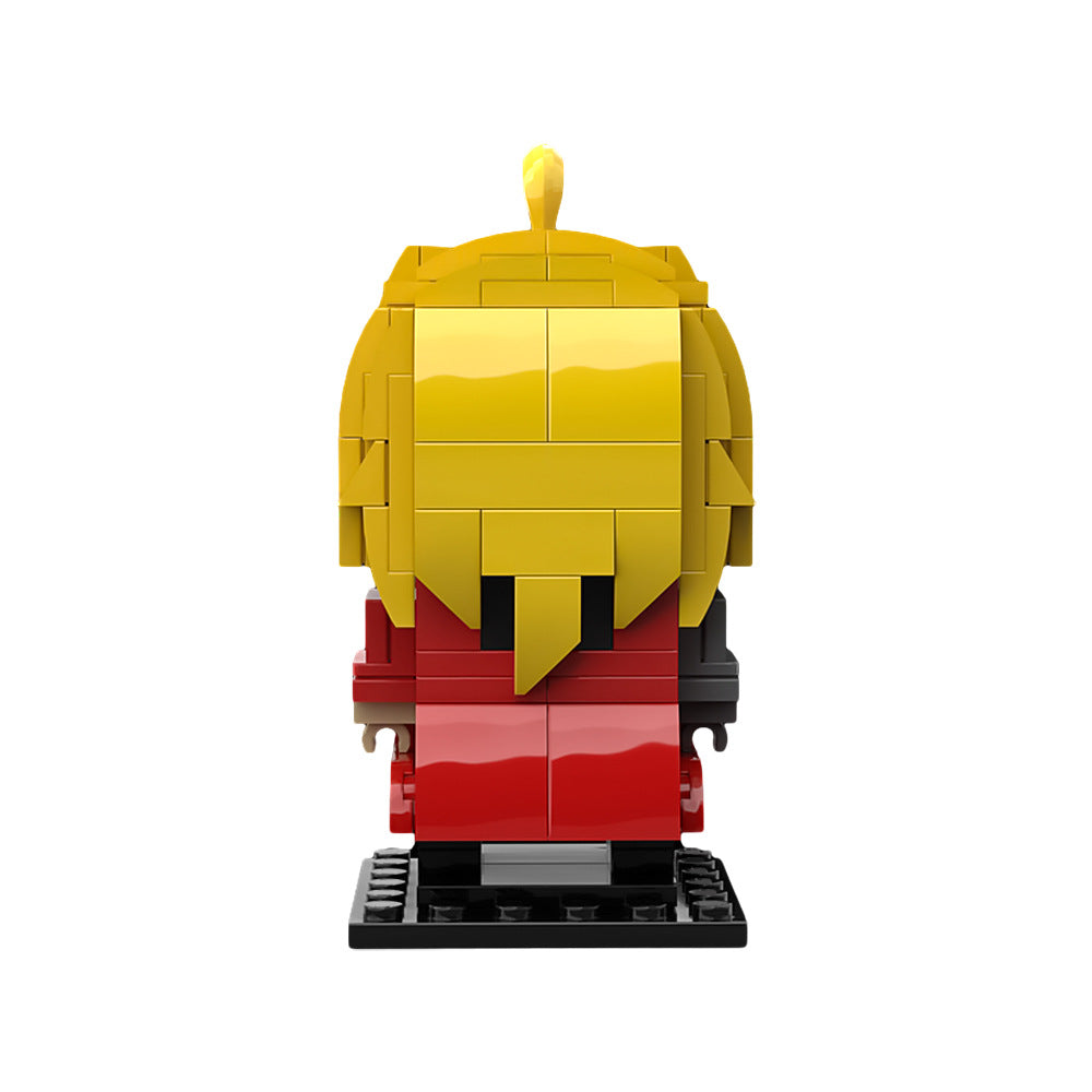 edward elric brickheadz | fullmetal alchemist | moc-162364 - 3