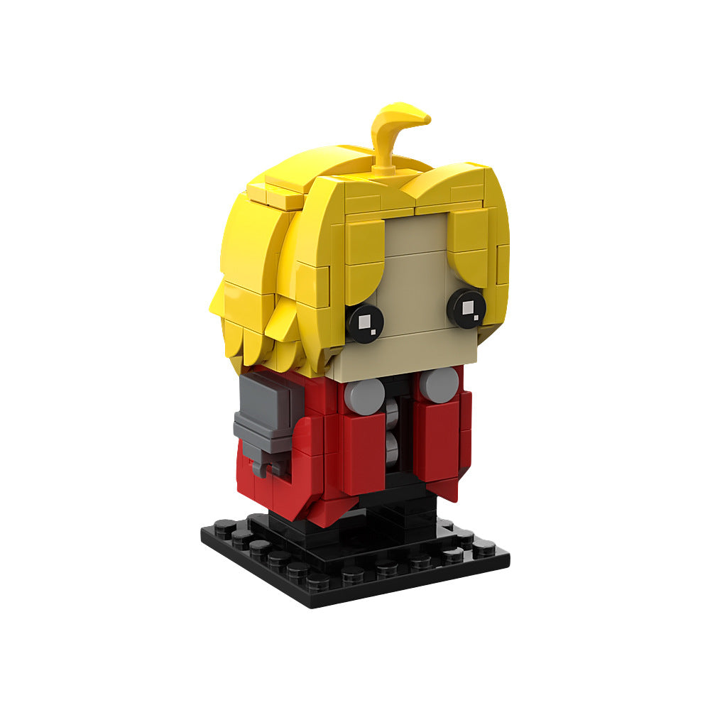 edward elric brickheadz | fullmetal alchemist | moc-162364 - 5