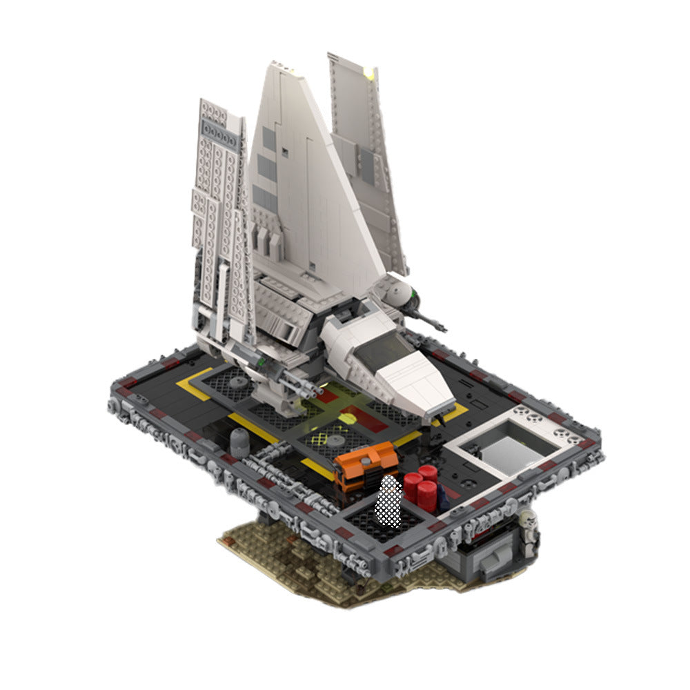 empire tydirium shuttle landport on tatooine | star wars | moc-110113 - 2